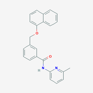 N~1~-(6-METHYL-2-PYRIDYL)-3-[(1-NAPHTHYLOXY)METHYL]BENZAMIDE