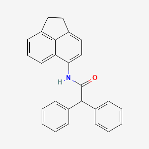 N-(1,2-dihydro-5-acenaphthylenyl)-2,2-diphenylacetamide