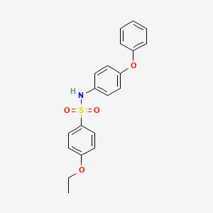 4-ethoxy-N-(4-phenoxyphenyl)benzenesulfonamide