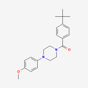 1-(4-tert-butylbenzoyl)-4-(4-methoxyphenyl)piperazine