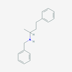 molecular formula C17H21N B364460 N-benzyl-4-phenylbutan-2-amine CAS No. 68164-04-5