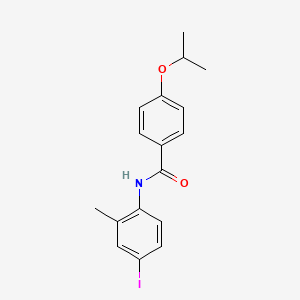 N-(4-iodo-2-methylphenyl)-4-propan-2-yloxybenzamide