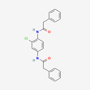 N,N'-(2-chloro-1,4-phenylene)bis(2-phenylacetamide)