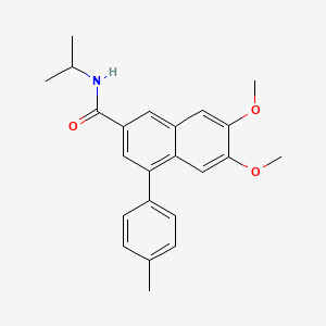 N-isopropyl-6,7-dimethoxy-4-(4-methylphenyl)-2-naphthamide