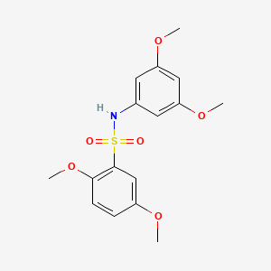 N-(3,5-dimethoxyphenyl)-2,5-dimethoxybenzenesulfonamide