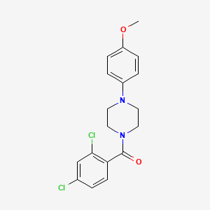 1-(2,4-dichlorobenzoyl)-4-(4-methoxyphenyl)piperazine