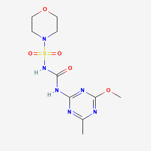 1-(4-Methoxy-6-methyl-1,3,5-triazin-2-yl)-3-morpholin-4-ylsulfonylurea