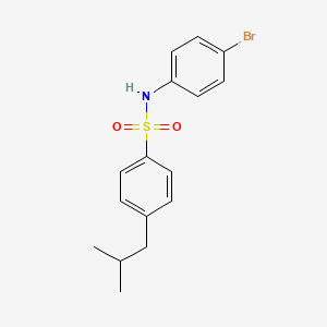 N-(4-bromophenyl)-4-isobutylbenzenesulfonamide