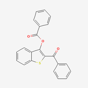 2-BENZOYL-1-BENZOTHIOPHEN-3-YL BENZOATE