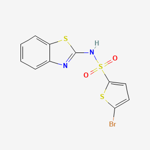 N-1,3-benzothiazol-2-yl-5-bromo-2-thiophenesulfonamide