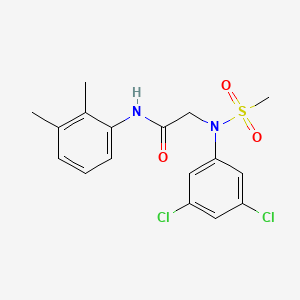 N~2~-(3,5-dichlorophenyl)-N~1~-(2,3-dimethylphenyl)-N~2~-(methylsulfonyl)glycinamide