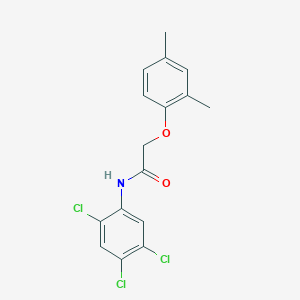 2-(2,4-dimethylphenoxy)-N-(2,4,5-trichlorophenyl)acetamide