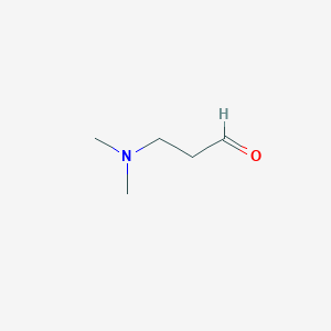 B036496 3-(Dimethylamino)propanal CAS No. 70058-23-0