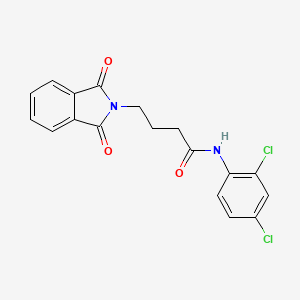 N-(2,4-dichlorophenyl)-4-(1,3-dioxo-1,3-dihydro-2H-isoindol-2-yl)butanamide