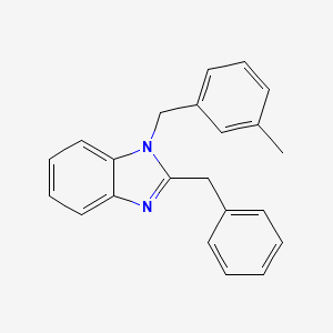 2-benzyl-1-(3-methylbenzyl)-1H-benzimidazole