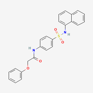 N-[4-(naphthalen-1-ylsulfamoyl)phenyl]-2-phenoxyacetamide