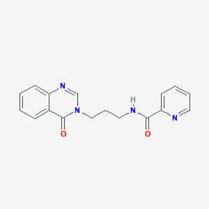 N-[3-(4-oxoquinazolin-3(4H)-yl)propyl]pyridine-2-carboxamide