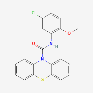 N-(5-chloro-2-methoxyphenyl)-10H-phenothiazine-10-carboxamide