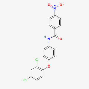 N-[4-(2,4-dichlorophenoxy)phenyl]-4-nitrobenzamide