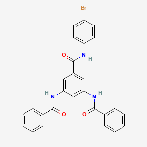 3,5-bis(benzoylamino)-N-(4-bromophenyl)benzamide