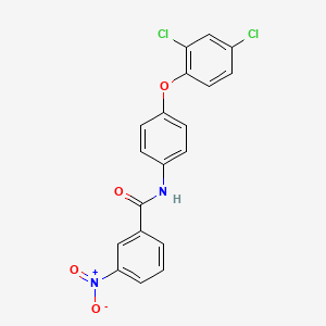 N-[4-(2,4-dichlorophenoxy)phenyl]-3-nitrobenzamide