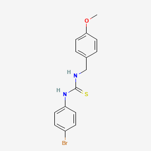 1-(4-Bromophenyl)-3-(4-methoxybenzyl)thiourea