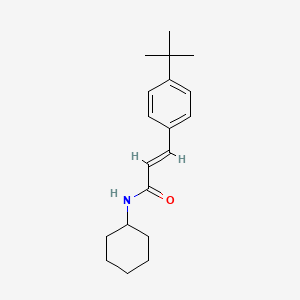 3-(4-tert-butylphenyl)-N-cyclohexylacrylamide