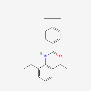 4-tert-butyl-N-(2,6-diethylphenyl)benzamide