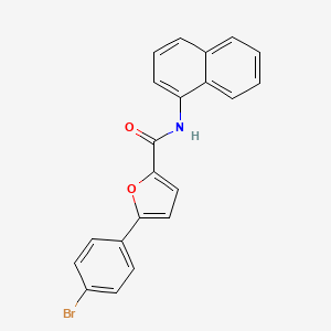 5-(4-bromophenyl)-N-(naphthalen-1-yl)furan-2-carboxamide