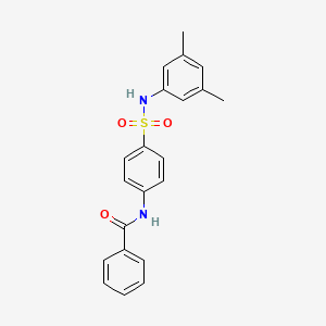 N-{4-[(3,5-dimethylphenyl)sulfamoyl]phenyl}benzamide