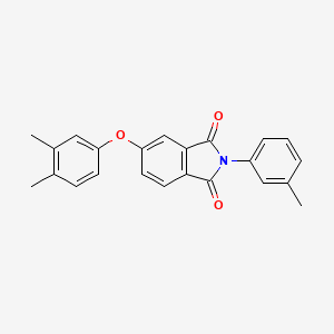 5-(3,4-dimethylphenoxy)-2-(3-methylphenyl)-1H-isoindole-1,3(2H)-dione