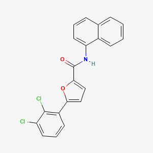 5-(2,3-dichlorophenyl)-N-(naphthalen-1-yl)furan-2-carboxamide