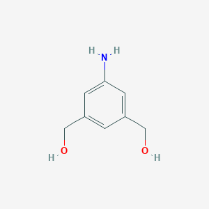molecular formula C8H11NO2 B036545 5-氨基-1,3-二羟甲基苯 CAS No. 71176-54-0