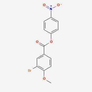 4-nitrophenyl 3-bromo-4-methoxybenzoate