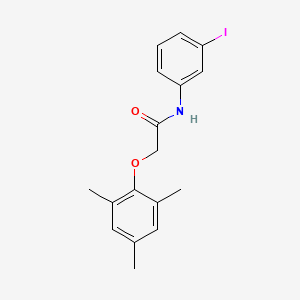 N-(3-iodophenyl)-2-(2,4,6-trimethylphenoxy)acetamide