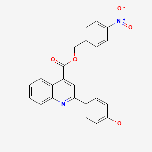 4-nitrobenzyl 2-(4-methoxyphenyl)-4-quinolinecarboxylate