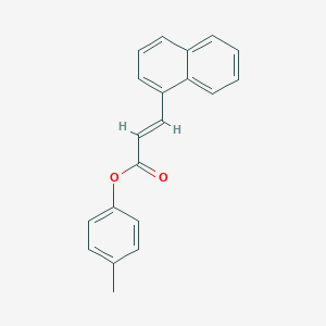 4-methylphenyl 3-(1-naphthyl)acrylate