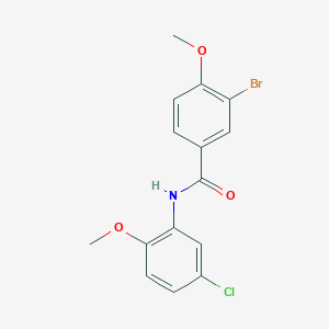 3-bromo-N-(5-chloro-2-methoxyphenyl)-4-methoxybenzamide