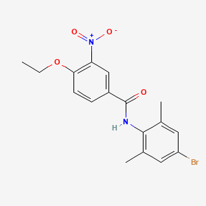 N-(4-bromo-2,6-dimethylphenyl)-4-ethoxy-3-nitrobenzamide