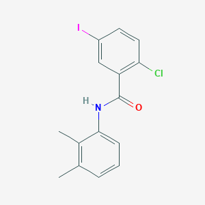 2-chloro-N-(2,3-dimethylphenyl)-5-iodobenzamide