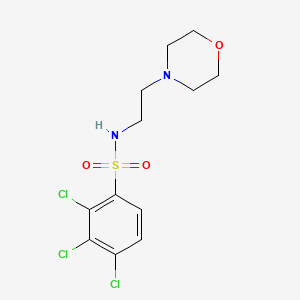 (2-Morpholin-4-ylethyl)[(2,3,4-trichlorophenyl)sulfonyl]amine