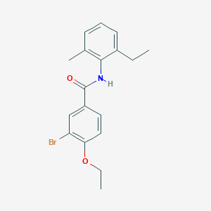 3-bromo-4-ethoxy-N-(2-ethyl-6-methylphenyl)benzamide