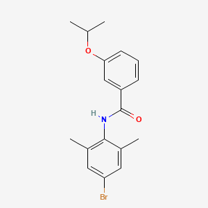 N-(4-bromo-2,6-dimethylphenyl)-3-isopropoxybenzamide