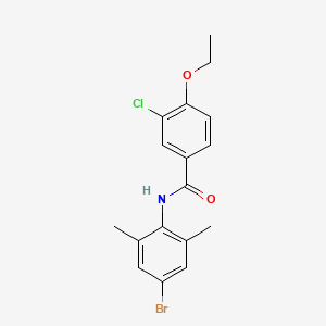 N-(4-bromo-2,6-dimethylphenyl)-3-chloro-4-ethoxybenzamide