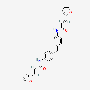 N,N'-(methylenedi-4,1-phenylene)bis[3-(2-furyl)acrylamide]