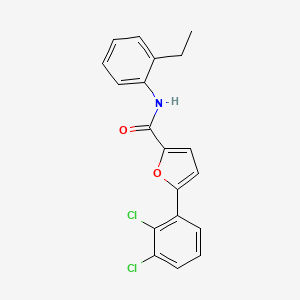 5-(2,3-dichlorophenyl)-N-(2-ethylphenyl)furan-2-carboxamide