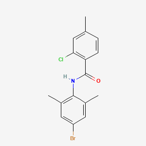 N-(4-bromo-2,6-dimethylphenyl)-2-chloro-4-methylbenzamide