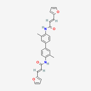 N,N'-(3,3'-dimethyl-4,4'-biphenyldiyl)bis[3-(2-furyl)acrylamide]