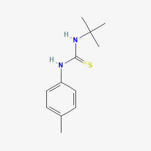 1-Tert-butyl-3-(4-methylphenyl)thiourea