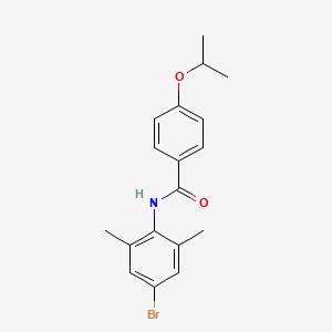 N-(4-bromo-2,6-dimethylphenyl)-4-(propan-2-yloxy)benzamide